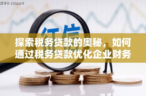 永和探索税务贷款的奥秘，如何通过税务贷款优化企业财务