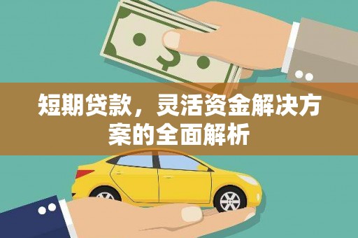 永和短期贷款，灵活资金解决方案的全面解析