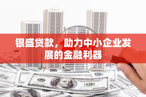 永和银盛贷款，助力中小企业发展的金融利器
