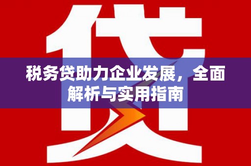 永和税务贷助力企业发展，全面解析与实用指南