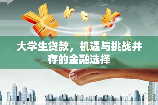 永和大学生贷款，机遇与挑战并存的金融选择